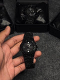 Patek Philippe Iced-toned Black Wactch
