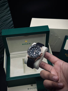 Rolex Yatch Master Watch (silicone straps)